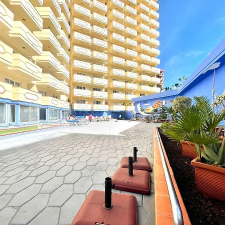 Apartamento Junto Al Mar, Con Balcón, En Playa Jardin Puerto De La Cruz Apartamento