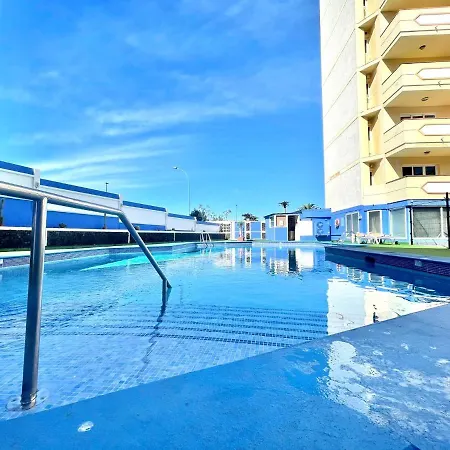 Apartamento Junto Al Mar, Con Balcón, En Playa Jardin Puerto De La Cruz