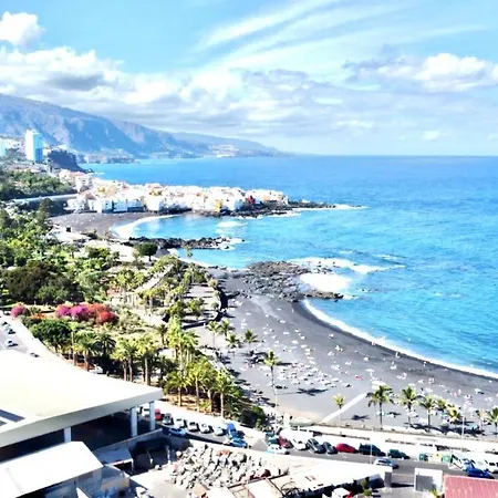 Apartamento Junto Al Mar, Con Balcón, En Playa Jardin Puerto De La Cruz Apartamento